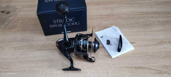 Máy Câu Cá Shimano 2024 Stradic SW 8000HG Máy Đứng Lazada