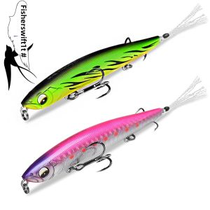 SFT Đánh Chìm Bút Chì Minnow Dụ 17G Cứng Mồi Nhân Tạo Nổi Cau Cho Pike Cá Hồi Wobblers Dính Mồi Câu Cá Cho Sông Hồ Đại Dương