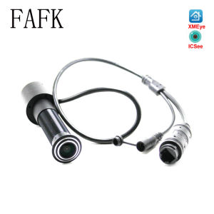 Camera Cửa Mini IP XMEYE 1080P HD H.265 Ống Kính 2.1mm Góc Rộng 178 Độ Mạng POE Camera Giám Sát Lỗ Nhìn Trộm Màu Đen