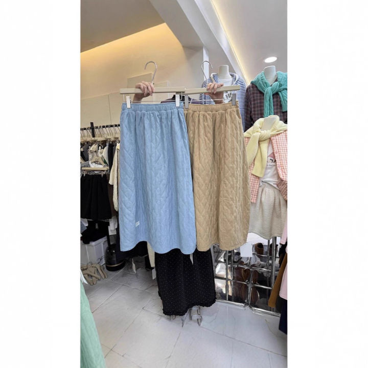 Váy Cotton Cạp Cao Dáng Rộng Phong Cách Hàn Quốc Dành Cho Nữ, Chất Liệu ...