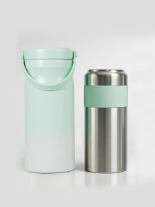 MyCarol Stainless Steel Breast Milk Preservation Cup Mommy Bag Cold Storage Blue Ice Back Milk Bag Insulated Cup Freshness Bucket