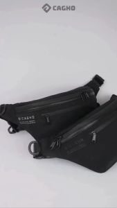 CAGHO EXCLUSIVE I PISTON Waistbag I Tas Selempang Pria I Waistbag Anti Bara I Slingbag Pria Waterproof Antibara