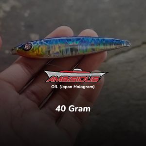 Metal Jig 40 Gram Mongkalo Ambisious Metaljig Micro Jig 40g 40gr 40grm 40 gr 40 g 40 grm 40gram