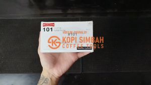 Muranee Flat Bottom Coffee Paper Filter 01 isi 40 Lembar Kertas Saring Dripper Kopi Alas Datar Murane