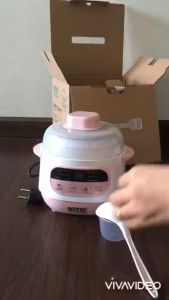 Nồi nấu chậm cách thủy Bennix BN-100A - nồi chưng yến CAO CẤP -  Dung tích 1L & 2L