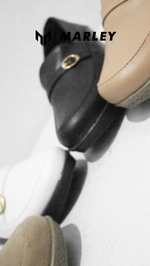 Marley Avaley 01 - Sepatu Wedges Wanita Sepatu Slip On Cewe Kerja Kantor Formal Kasual Warna Hitam