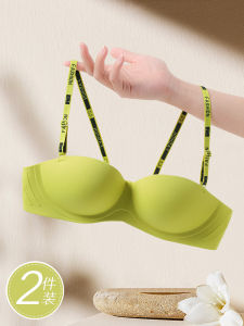 Áo Ngực Nửa Cốc Không Dây Không Gọng Thép Gợi Cảm Cho Nữ Mùa Hè Bằng Nylon Mỏng Liền Mạch Không Dây Có Dây Đeo Vai Chữ V Kiểu Dáng Đơn Giản