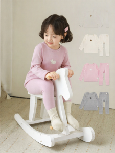 YOEHYAUL | Bộ Đồ Ngủ Trẻ Em In Hình Thú Bông Không Xương