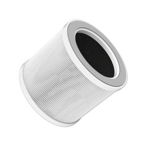 เครื่องฆ่าเชื้อด้วยอากาศ UVC แบบตั้งโต๊ะแบบพกพาสําหรับใช้ในร่มโฮมออฟฟิศพร้อมฟังก์ชันฟอกอากาศไอออนลบ