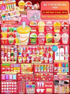 Bộ Đồ Chơi Trà Mini DIY Quà Tặng Sinh Nhật Cho Bé Gái