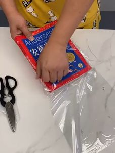 Heat Shrink Film Heat Shrink Bag Environmentally Friendly Transparent PVC Plastic Sealed Book