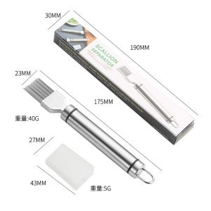 Stainless Steel Shred Silk The Knife Vegetable Garlic Cutter Food Speedy Chopper Green Onion Cutter Portable Kitchen Tool