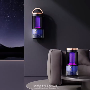 SG【ReadyStock】Electric Shock Mosquito Killer 335-395NM Optimal Mosquito Attraction Wavelength No Chemical Composition Electric Shock Mosquito Killer 3000V High Voltage Kill 720° Lure Maternal Infant Safe Digital Display Long Battery