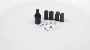 Car Shift Knob Adapter Universal Aluminum Alloy Gear Shift Knob Adapter for Non-Threaded Manual Shifters M12x1.25 M10x1.5