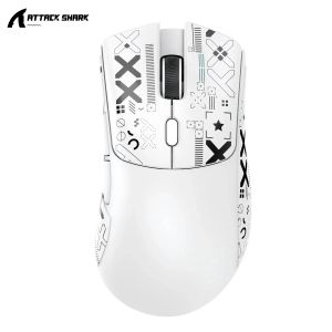 Chuột Chơi Game Không Dây Đa Chế Độ Attack Shark R1/X11 18K DPI PAW3311 Nhẹ Có Thể Lập Trình Kết Nối Bluetooth/2.4GHz/Có Dây Cho PC/Laptop