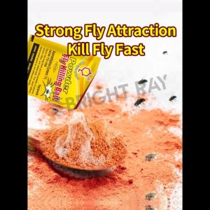 1BOX 20pcs Ubat Lalat Fly Bait Umpan Lalat 100% Berkesan Halau Lalat Hapus Lalat Fly Eliminator Powder 5g