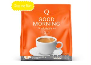 [Date 2026] cà phê sữa hoà tan 3 in 1 Good morning Trần Quang (24 gói)