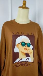 Fashion Wanita Terbaru 2023 Yougo Blouse BO Bahan Kaos Katun Combed Blouse Korean Style