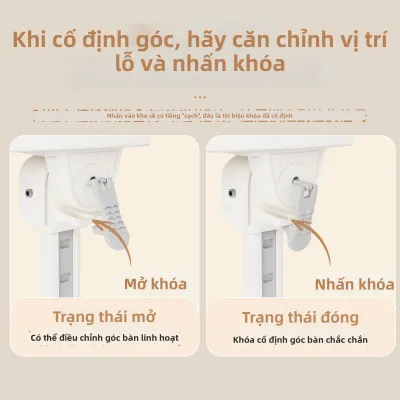 ZANMI | Bộ Bàn Ghế Cho Trẻ Em Có Thể Điều Chỉnh và Gấp Được