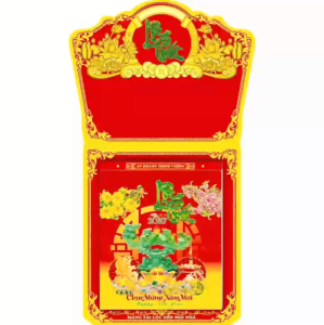 Lịch Bloc Siêu Cực Đại 2027 Đinh Mùi - Phong Thủy Cát Tường (29x41cm) - HA02