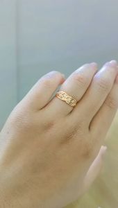 CINCIN EMAS KADAR 375 ATAU 8K DANDELEON GOLD CK 304 CK 305