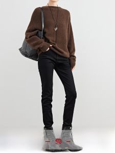 Long Leg Tapered Fitted Stretch Thermal Jeans