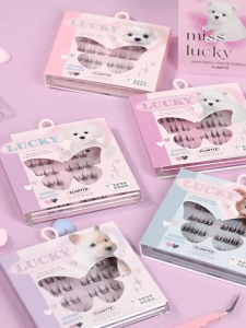 FLORTTE Fake Eyelashes Glue-free Self-adhesive Natural Eyelashes Extension Bulu Mata Palsu