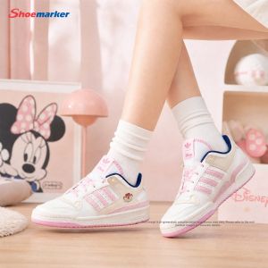adidas | Pink and White Disney Collaboration Sneakers