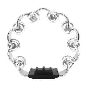 IRIN | IRIN Double Hand Bells ABS Plum Tambourine KTV Party Handbell Children Enlightenment Music Gifts Orff Percussion Instrument