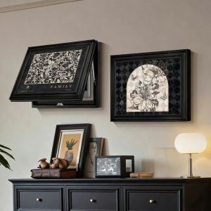 YERUI | Elegant French Retro Decorative Painting for Concealing Electric Box