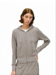 FPA | Soft Slimming Hooded Cardigan Sweatshirt