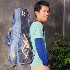 Tas Raket Badminton Ransel Thermo Anti Air 2 Ruang