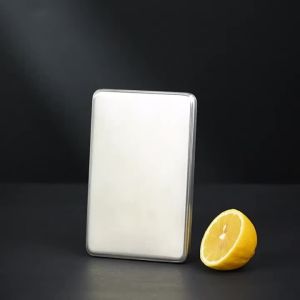 LMETJMA Stainless Steel Ice Packs Reusable Metal Ice Packs for Cooler Bags Quick Freeze Cooling Plates For Lunch Boxes Camping