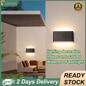 Geogous outdoor wall light 3W to 18W waterproof wall light led IP65 wall light fixtures outdoor 3500K garden lighting wall lamp living room light balcony light