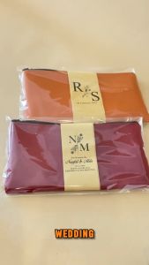 Difa Pouch Souvenir Synthetic Leather Pernikahan Pengantin Wedding Gift Siap Kirim