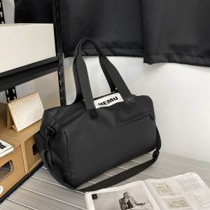 กระเป๋าใส่ของสำหรับออกกำลังกายแบบมีซิป Kassano Oxford Cloth กระเป๋าเดินทางแบบสะพายไหล่สำหรับผู้ชาย กระเป๋าโยคะแบบลำลอง