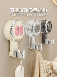 Powerful Suction Cup Hook for Kitchen And Bathroom No Drilling Needed Towel Holder Sticky Adhesive Traceless Hooks for Door Back
