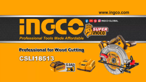 INGCO Cordless Circular Saw 20V CSLI18513 • Tm ss