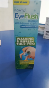 ROHTO EYE FLUSH Cairan Pencuci Mata Steril 150 ml