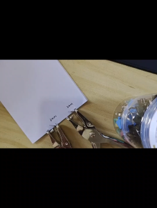 OFM-A122 Ring Binder Scrapbook Uk 20-25MM Ring Bulat Buka Tutup Binder Ring Gantungan Kunci Pengait