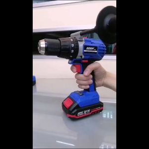 AKAIDO Double Speed Hammer Impact Drill Super High Power 3-Function Brushless Cordless Impact Drill for Industrial