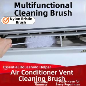 Air Conditioner Inner Wind Turbine Cleaning Brush Air Outlet and Inner Wall Gap Cleaning Circular Bristle Brush