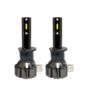 Roadsun 2PCS H4 LED Car Headlight Bulbs H1 H7 H11 9005 9006 HB3 HB4 Canbus No Error 20000LM 110W 6000K High Brightness Hi-Lo Beam CSP Double-Sided Chips All in One Designed Led Fog Lights Plug and play
