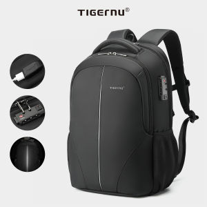 Tigernu Travel Backpacks 14-15.6-17 Laptop Backpack For Men TSA Anti Theft Backpack Nylon Backpacks Bag For Schoolbag Knapsack