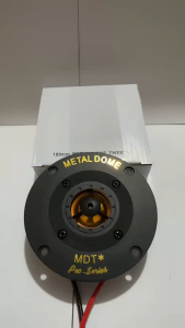 FT STAR PRO-KMDT-100 8 Ohms 100 4 Inches Metal Dome Tweeter Speaker PROKMDT100/PRO KMDT-100 with free Capacitor