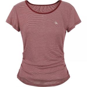 New Summer Fashion T-Shirt Women Slim Red Stripe