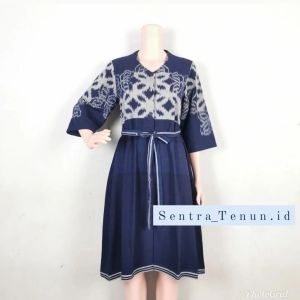 Ayura Dress - Tenun ikat Premium A