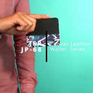 JFR Taka Wallet - Dompet Pria Bahan Kanvas JP68