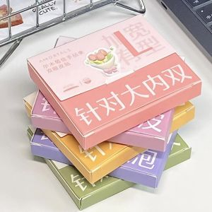 Invisible Simulation! AMORTALS Double Eyelid Stickers for Different Eye Types Waterproof Sweat-Proof Non-Curling Lazy Egg Sauce