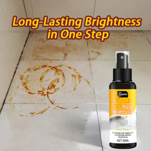 Powerful Rust Remover Spray Removes Rust and Restores Luster. Suitable for Common Materials Such as Tiles Marble Quartz Stone